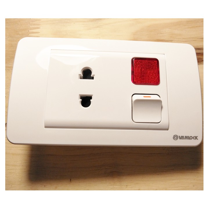 Ổ cắm - Công tắc Vanlock SINO - Dòng S18A Chính hãng