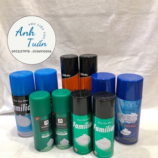 Kem cạo râu gillette / familiar / romano / karanz - bọt cạo râu