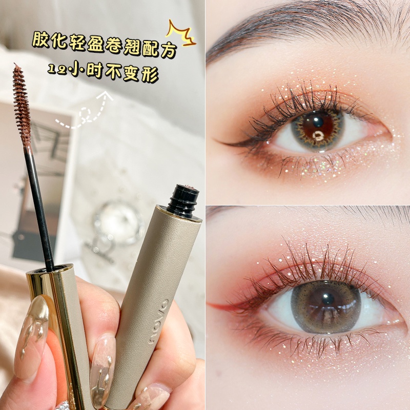 Mascara Làm Dài Dày Và Cong Lông Mi Tự Nhiên Không Thấm Nước Và Mồ Hôi NOVO NO.5493