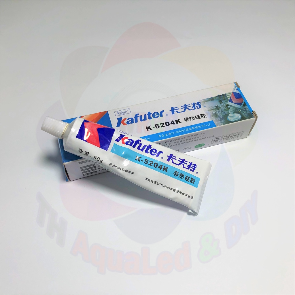 Keo tản nhiệt Kafuter K-704, K-5023, K-5203, K-5204, K-5206. Trọng lượng 80gram chuyên làm mát thiết bị