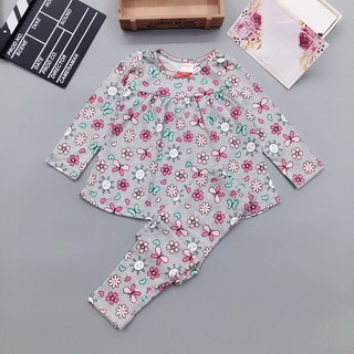 Bộ bé gái thu đông cotton borip mã só 2606191