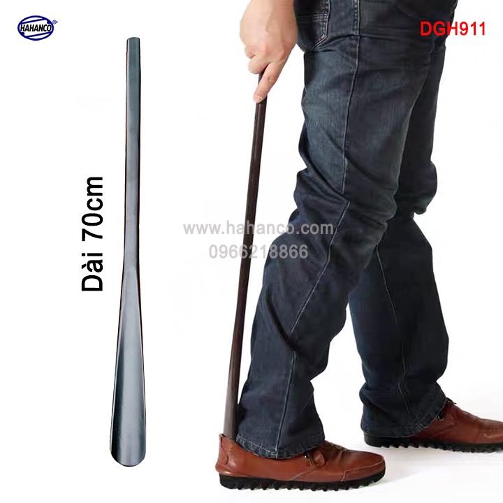 Đón gót giày dài 70cm gỗ Chiu Liu nguyên khối sơn mài VIP - DGH911 - HAHANCO