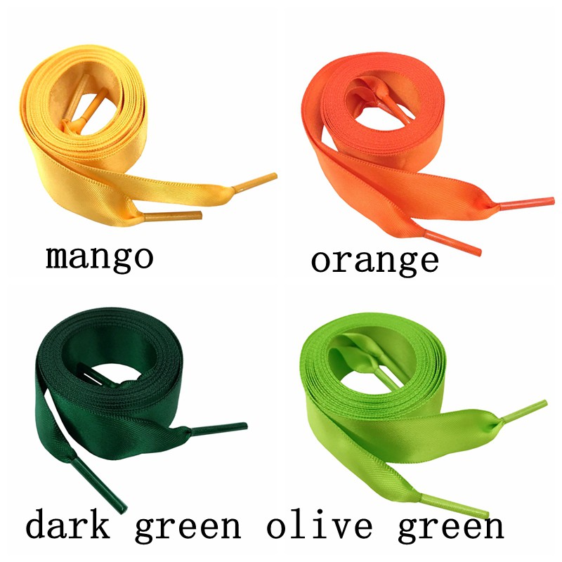 Dây Ruy Băng Vải Satin Bản Rộng 2cm Rộng 100cm Buộc Giày