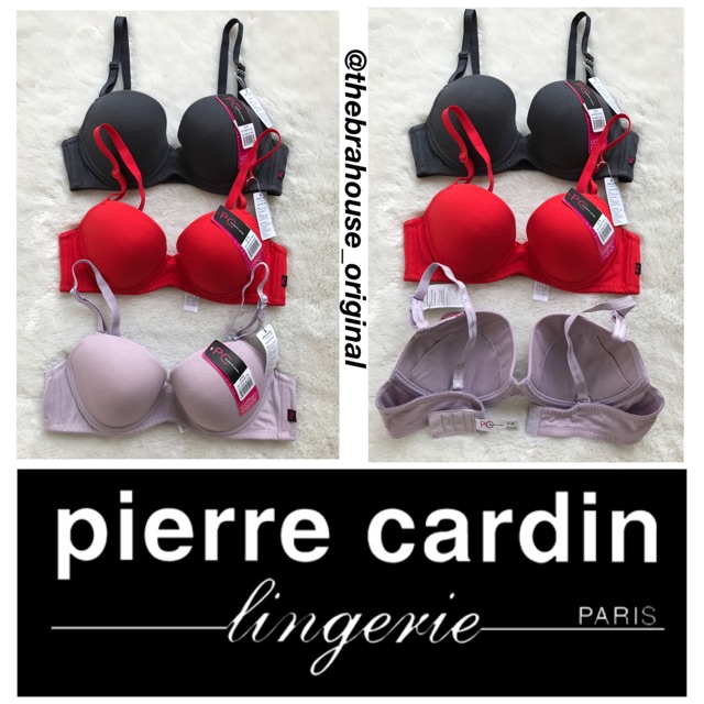 Áo Lót Cotton Màu Kẹo Ngọt Họa Tiết Nhãn Hiệu Pierre Cardin Bra B01-565