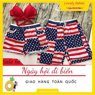 Quần đôi đi biển ( kèm áo)