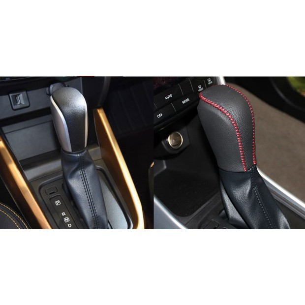 Bọc cần số ,phanh tay da bò xe Toyota Cross 2020 2021