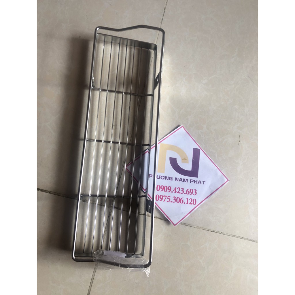 [tăm to hàng đặc] Kệ gia vị trong nhà bếp đựng gia vị muối mắm 1 tầng 100% INOX 304 HÀNG ĐẶT XƯỞNG KỆ THẲNG LƯỚI 1 TẦNG