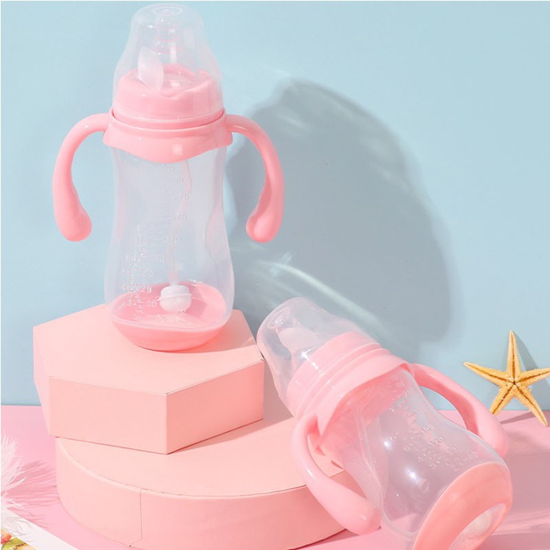 Bình sữa cảm ứng nhiệt cổ rộng  180ml/240ml/320ml