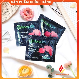 Gói dưỡng hoa tươi lâu Floralife - Nhập khẩu từ Mỹ - Giữ hoa lâu trong lọ hoa bình hoa