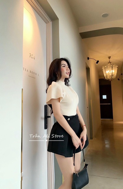 Áo len tay bồng siêu đẹp AL5129 - NhiNhiShop