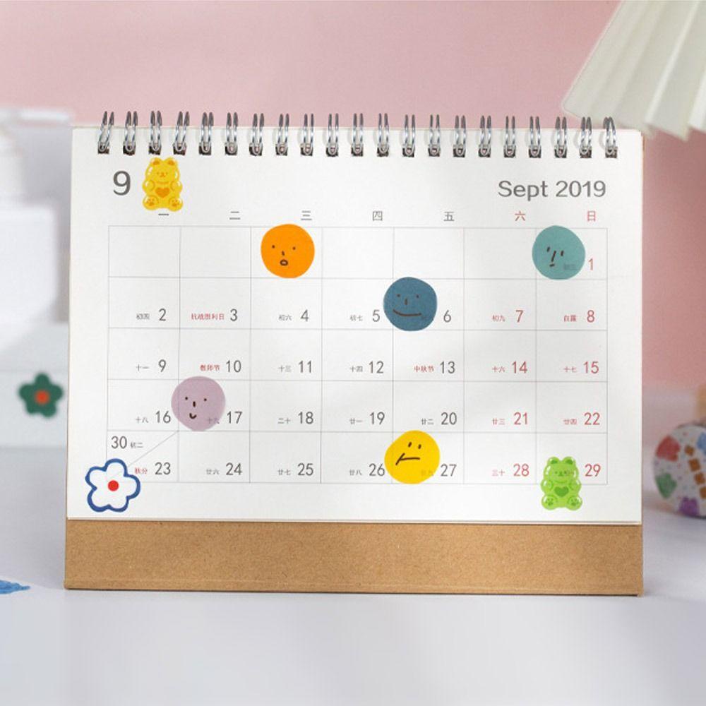 PISTA Set 5 Cuộn Băng Keo Dán Trang Trí Thời Trang
