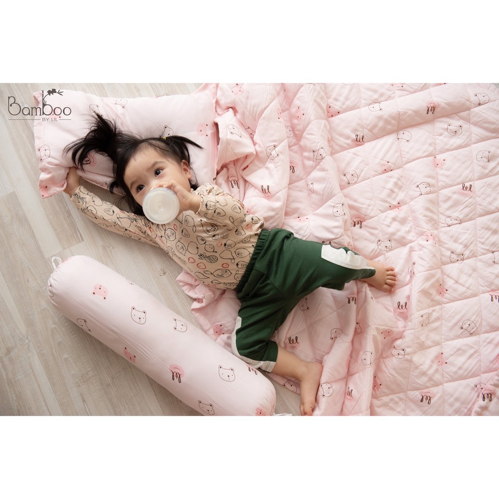 Chăn trần bông trẻ em vỏ modal 1m x 1,4m Little Love