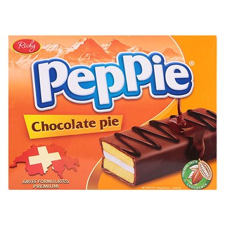 Bánh peppie kem phủ socola - d50