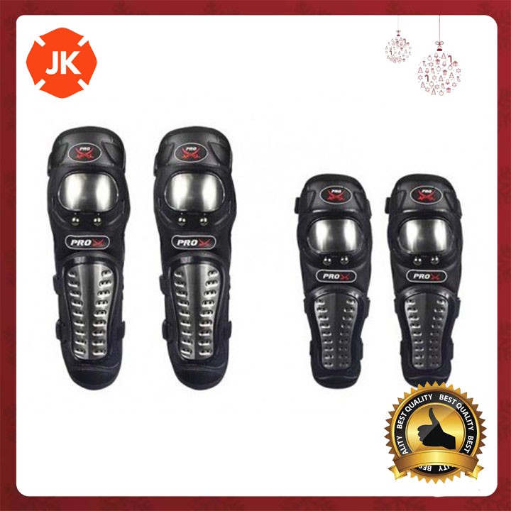 BỘ GIÁP BẢO HỘ PROBIKER INOX DÀI&amp; NGẮN FULL BỘ 4 MÓN