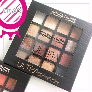 Phấn mắt Sivanna Colors Makeup Studio HF2001