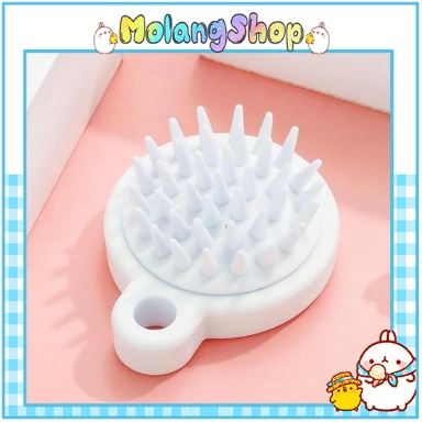 Lược Gội Đầu - Lược Massage Đầu Thư Giãn Tẩy Tế Bào Chết Molangshop