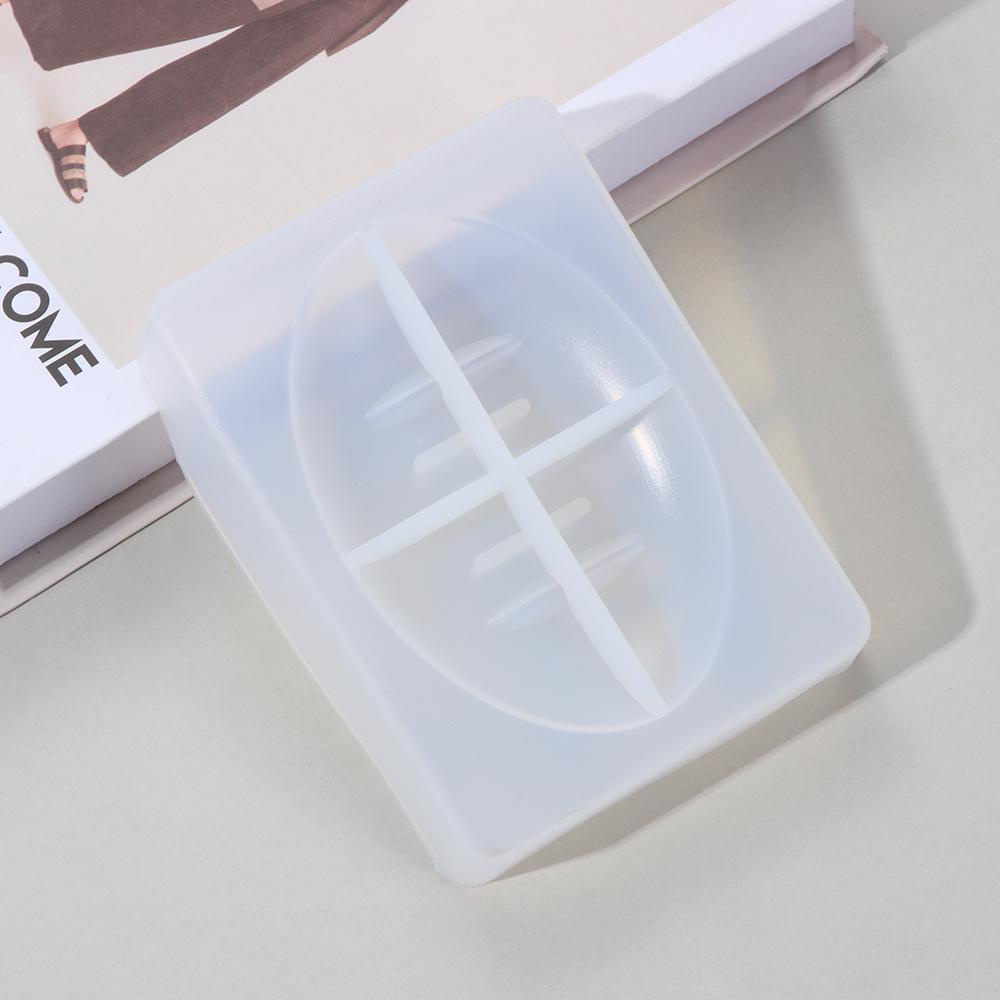 Khuôn Làm Xà Phòng Hình Vuông / Oval Nghệ Thuật DIY
