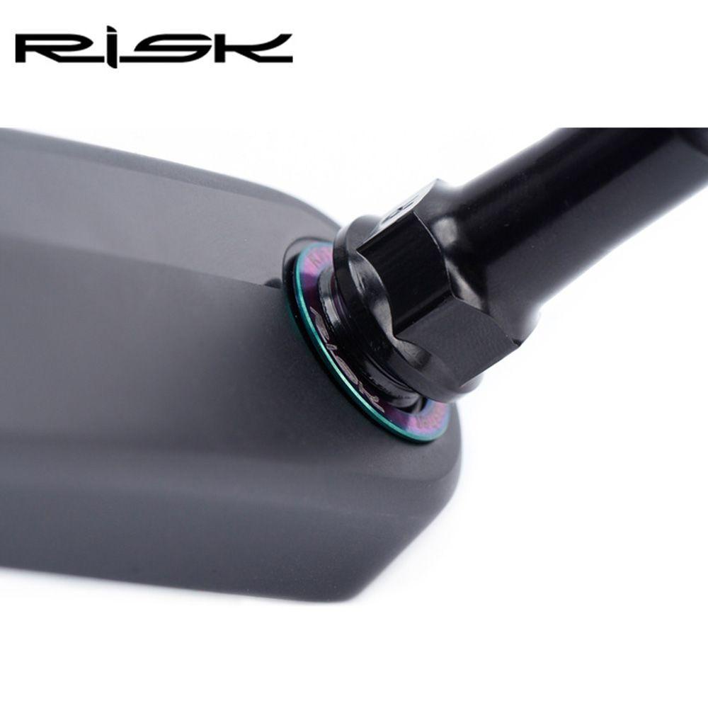 Set 2 Vòng Đệm Nối Dài Bàn Đạp Xe Đạp Bằng Hợp Kim Titan 3 Màu Tùy Chọn