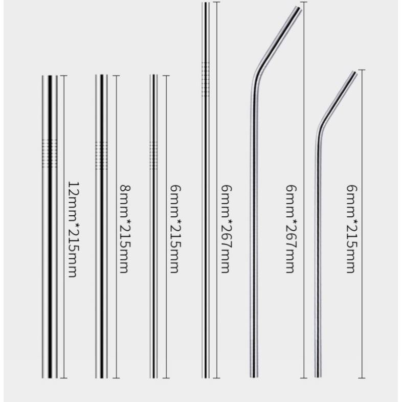 Ống hút inox tái sử dụng an toàn bảo vệ môi trường.Molangshop | BigBuy360 - bigbuy360.vn