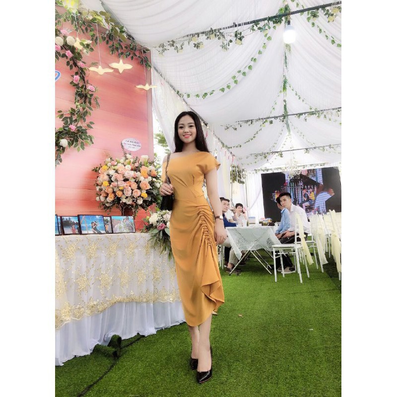 [ xả kho ] MiD Đầm body hàng thiết kế V1100 Mie Design ảnh thật