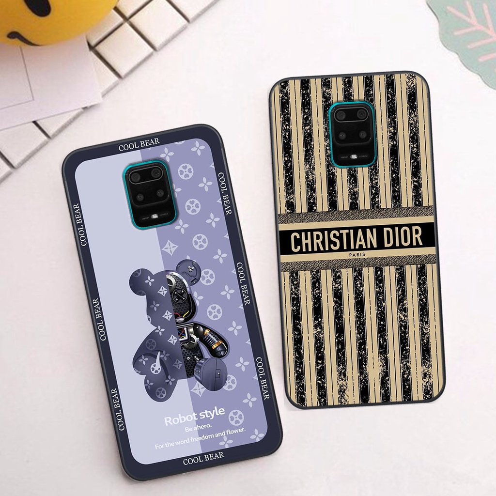 Ốp lưng Xiaomi Redmi Note 9S / 9 Pro gấu, thời trang, cao cấp - RẺ BỀN ĐẸP