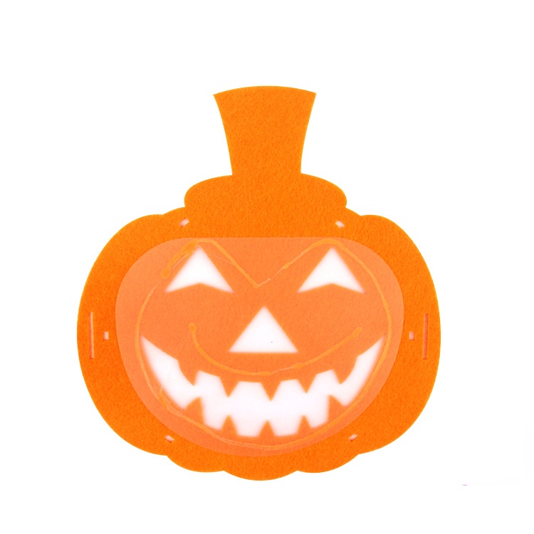 Lồng Đèn Hình Bí Ngô Halloween Phát Quang Độc Đáo