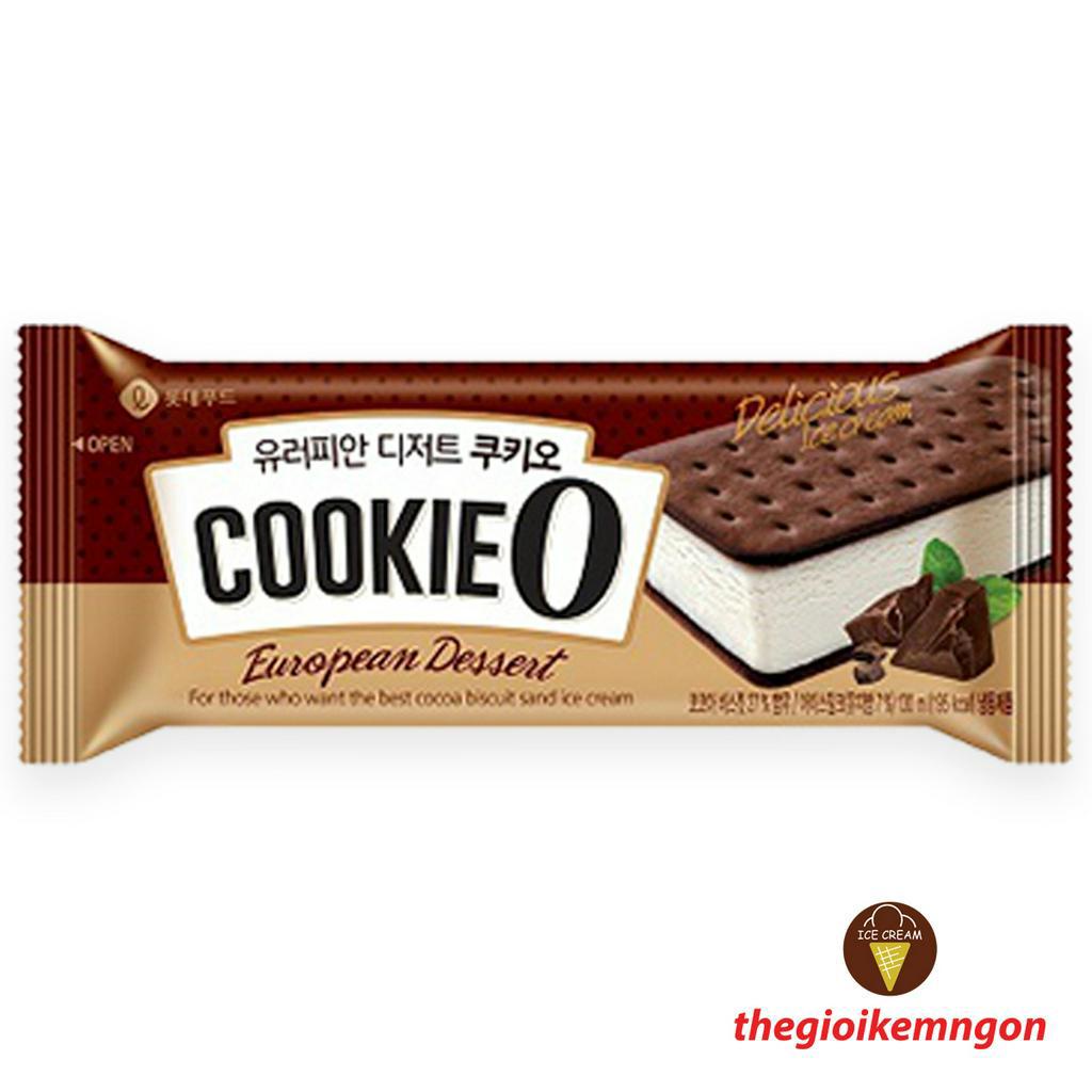 Kem bánh quy Lotte Cookie O Hàn Quốc 130ML