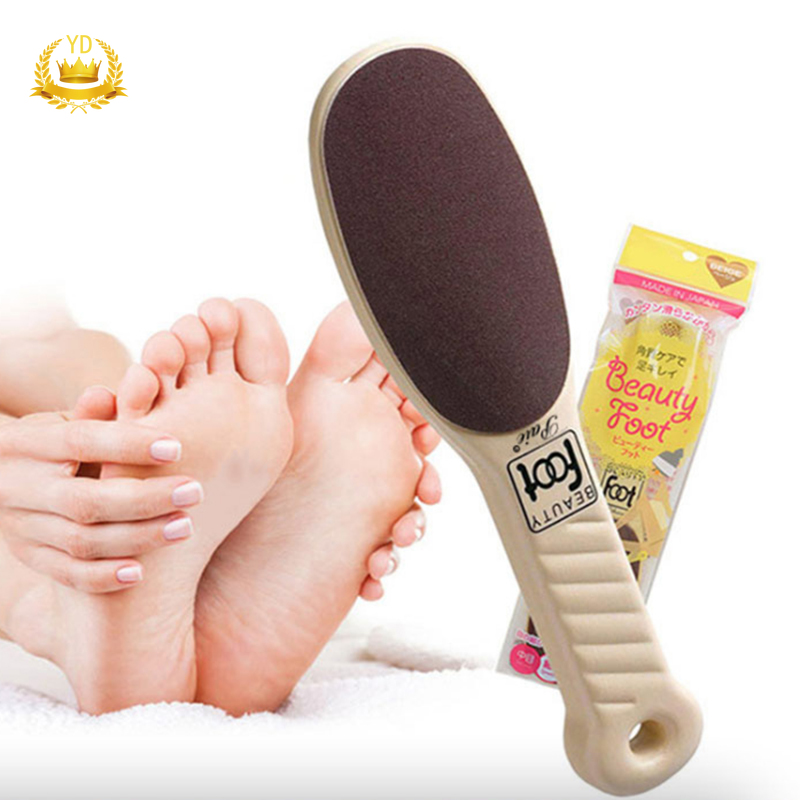 [Hàng mới về] Dụng cụ chà gót chân tẩy tế bào chết nhám hai mặt tiện lợi