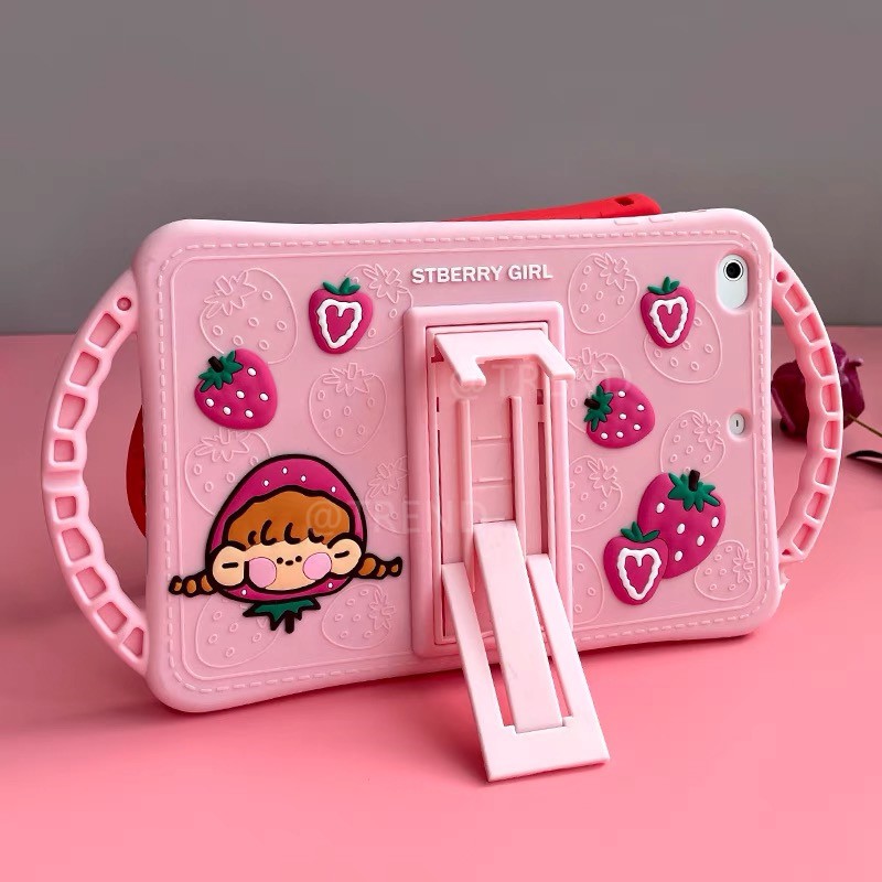 Ốp lưng silicone hoạt hình cho IPad 9.7 2017 2018 IPad 10.2 Pro 9.7 iPad Air 1 2 | BigBuy360 - bigbuy360.vn