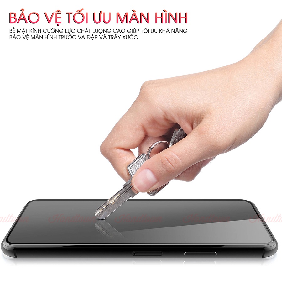 Cường Lực 9H Xiaomi Mi 11T 11T Pro 5G Trong Suốt Full Màn Full Keo Chống Nước Chống Xước Chống Vân Handtown