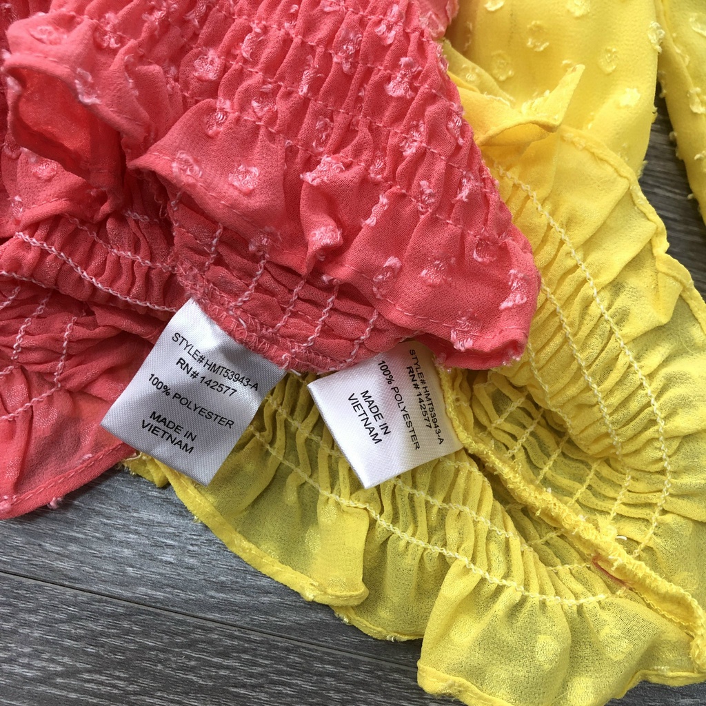 Áo sơ mi nữ tay dài HAUTE MONDE voan nổi cổ V KAMI