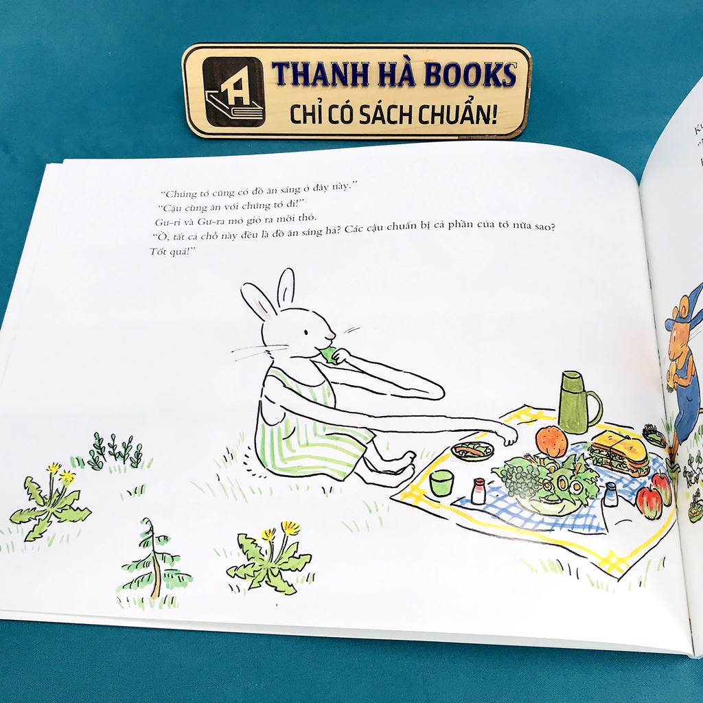 Sách - Tranh Truyện Ehon Nhật Bản - Gư-ri và Gư-ra - Ehon cho bé 2 - 6 tuổi (7 quyển lẻ tùy chọn)
