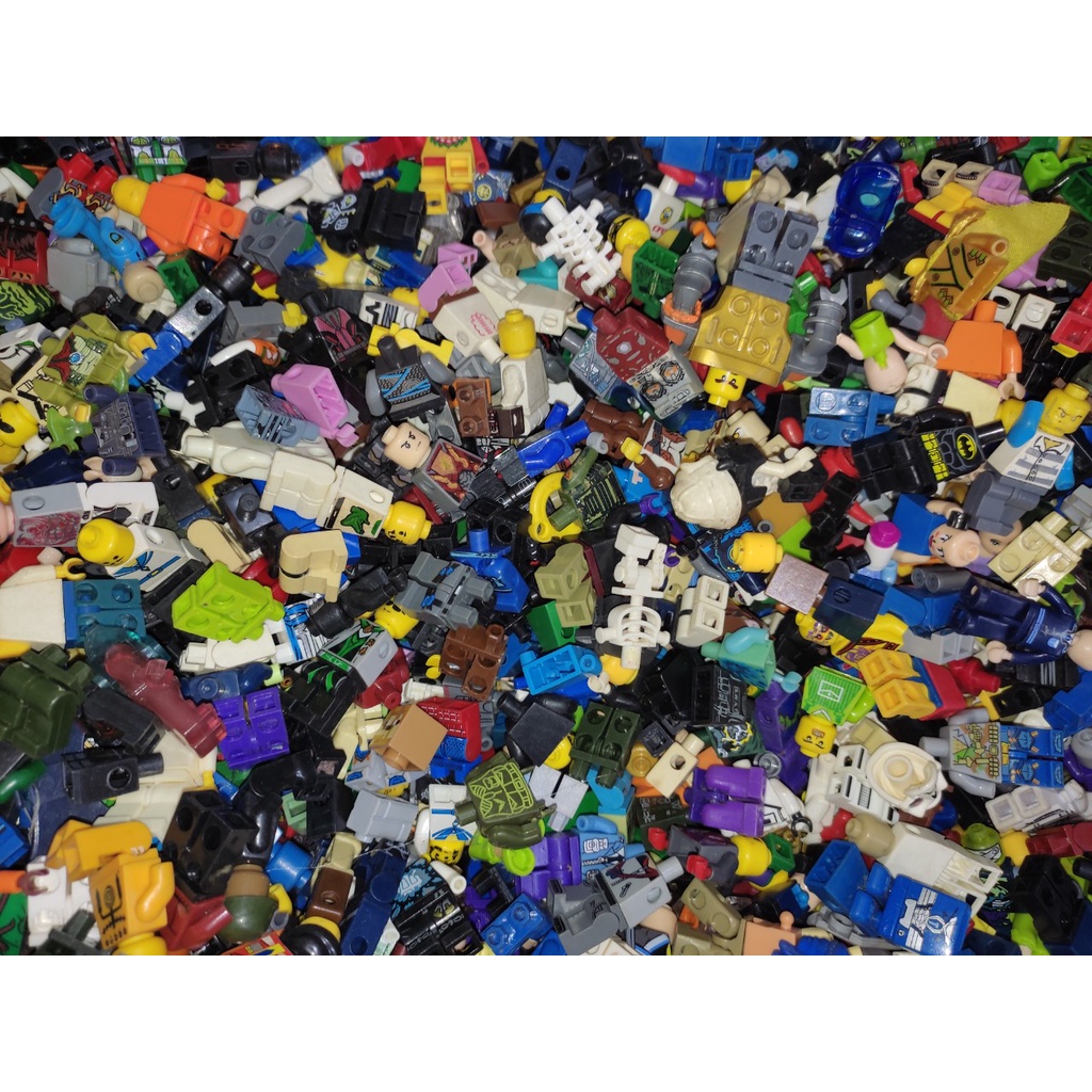 Đồ Chơi Lắp Ráp COMBO 100GAM Xác Nhân vật lắp ráp Minifigures