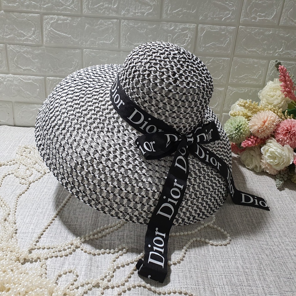 Mũ đi biển kiểu Chuông sang chảnh vành to hàng xịn