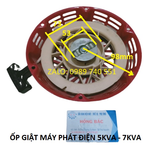 Ốp giật máy phát điện 2KW -7KW