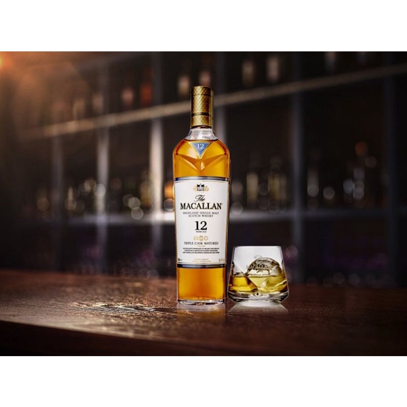 vỏ chai vỏ macallan 12 đẹp long lanh