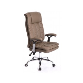 VP-507 Ghế Văn Phòng Da PVC Cao Cấp, Nệm Dày Mềm Mại, Có Ngã Lưng, Ghế Làm Việc Tại Gia Hiện Đại