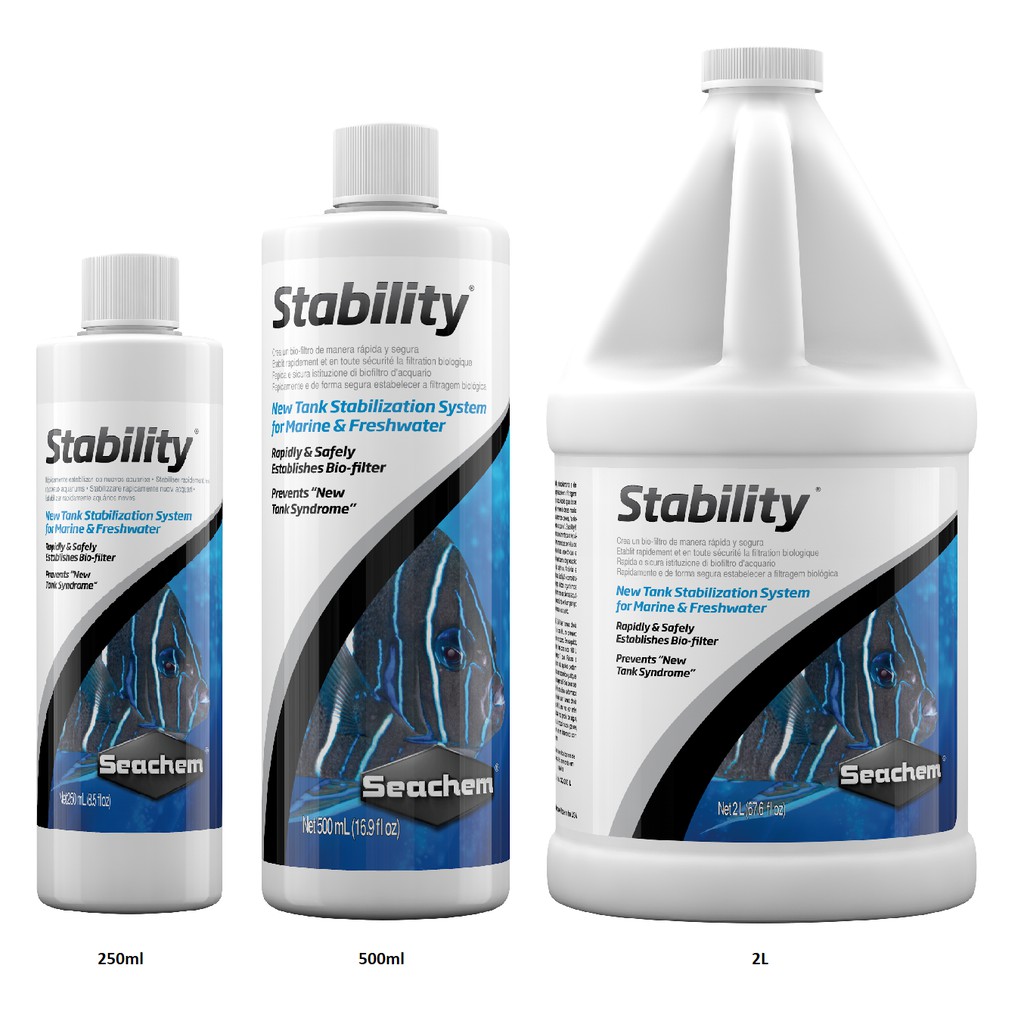 Vi Sinh Sống Seachem Stability Đức  250ml và 500ml