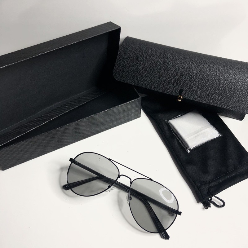 Kính Mát [ CHỐNG LÓA ] KÈM HỘP ĐỰNG - Kính Râm Thời Trang Sang Trọng Cho Phái Mạnh | BigBuy360 - bigbuy360.vn
