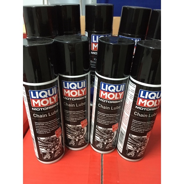 Chai dưỡng sên Liqui Moly Motorbike Chain-Lube 1508 250ml - nhập khẩu Đức