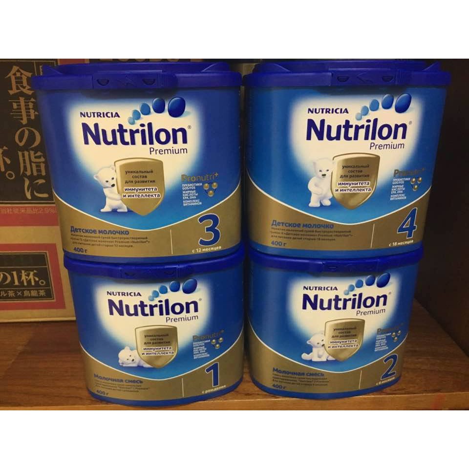 Nutrilon Nga lon 400gr-số1,2,3,4