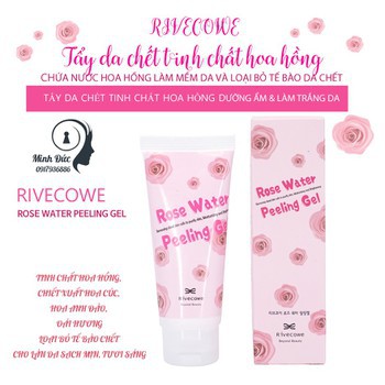 Tẩy Chết Tinh Chất Hoa Hồng Rivecowe 60g