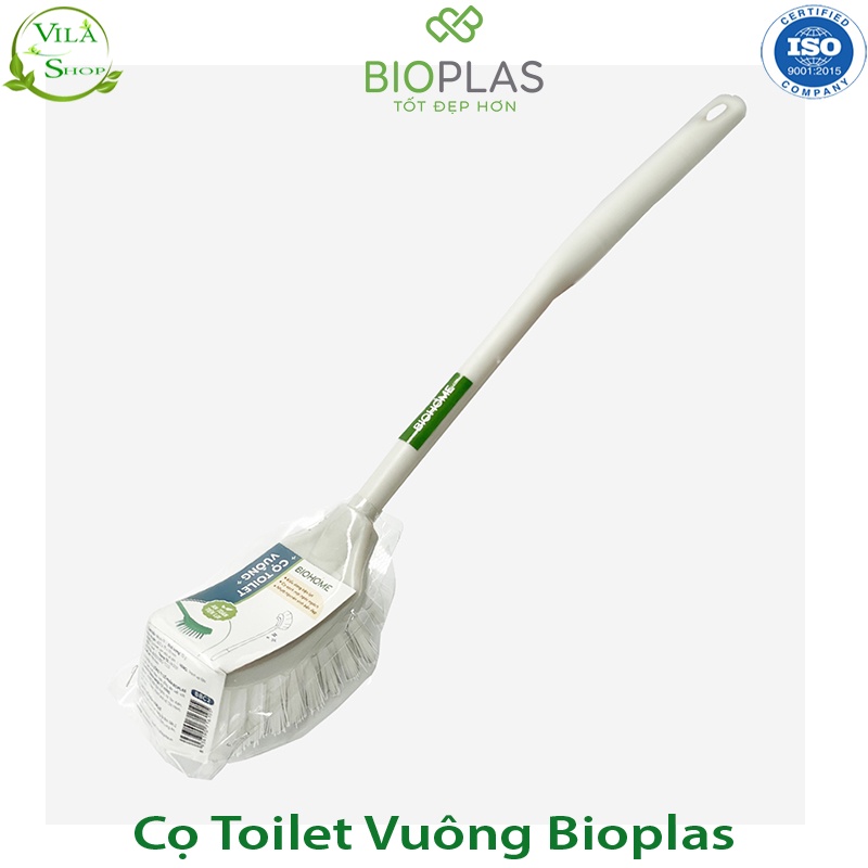 Chổi Cọ Toilet ĐẦU VUÔNG, Chổi Cọ Nhà Tắm Nhà Vệ Sinh, Chính Hãng Bioplas BBC2