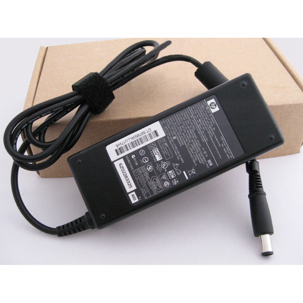 Sạc Laptop HP  18.5V – 3.5A 65W & 19V – 4.7A 90W Đầu kim lớn (Adapter HP 18.5V – 3.5A 65W & 19V – 4.7A 90W) BH 6T