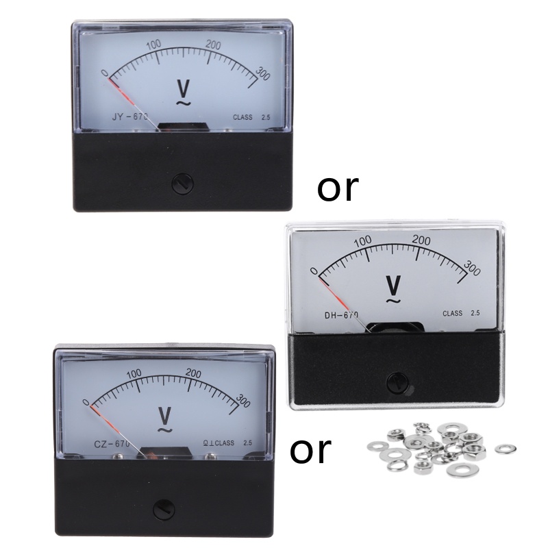 Vôn Kế DH-670 AC 0-300V 2.5 Chuyên Dụng Chất Lượng Cao