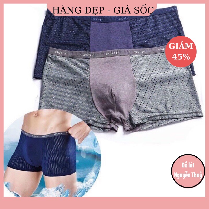 Quần sịp đùi nam xuất Nhật THÔNG HƠI - thoáng khí
