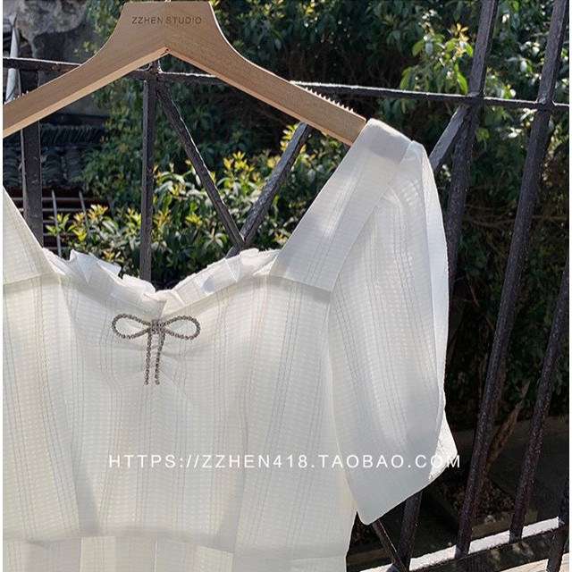 VÁY MAXI TRẮNG THÔ ĐŨI REN THÊU | BigBuy360 - bigbuy360.vn