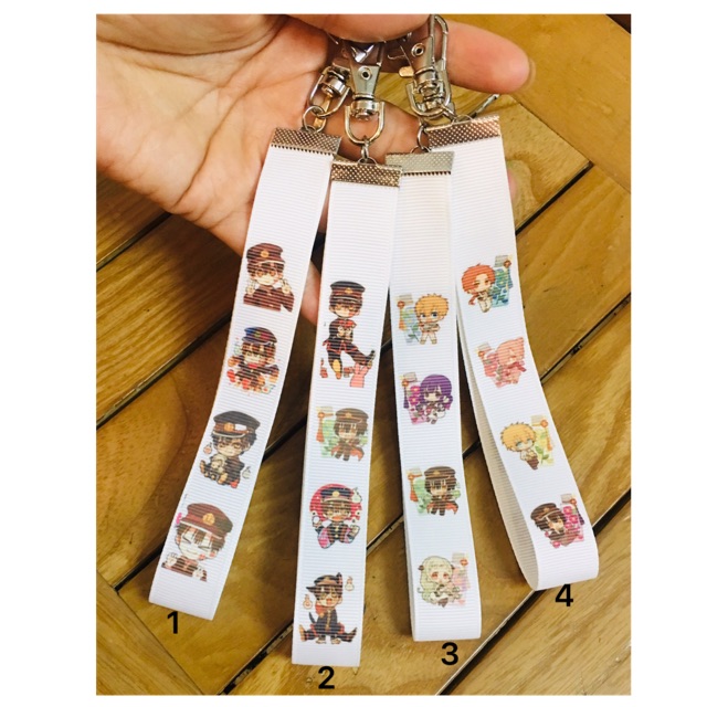 Dây nametag dây móc khoá anime jibaku shounen hanako-kun