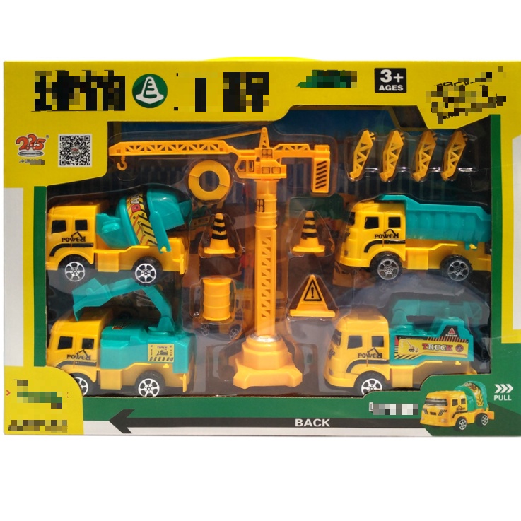 [Hàng Sẵn] Xe Tải Xây Dựng Đồ chơi Máy Xúc Vận chuyển