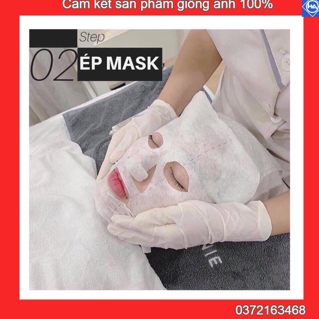 Hộp Mặt nạ thải độc CO2 DJ Cacborn Therapy làm dịu da kích ứng, làm giảm mụn sưng đỏ